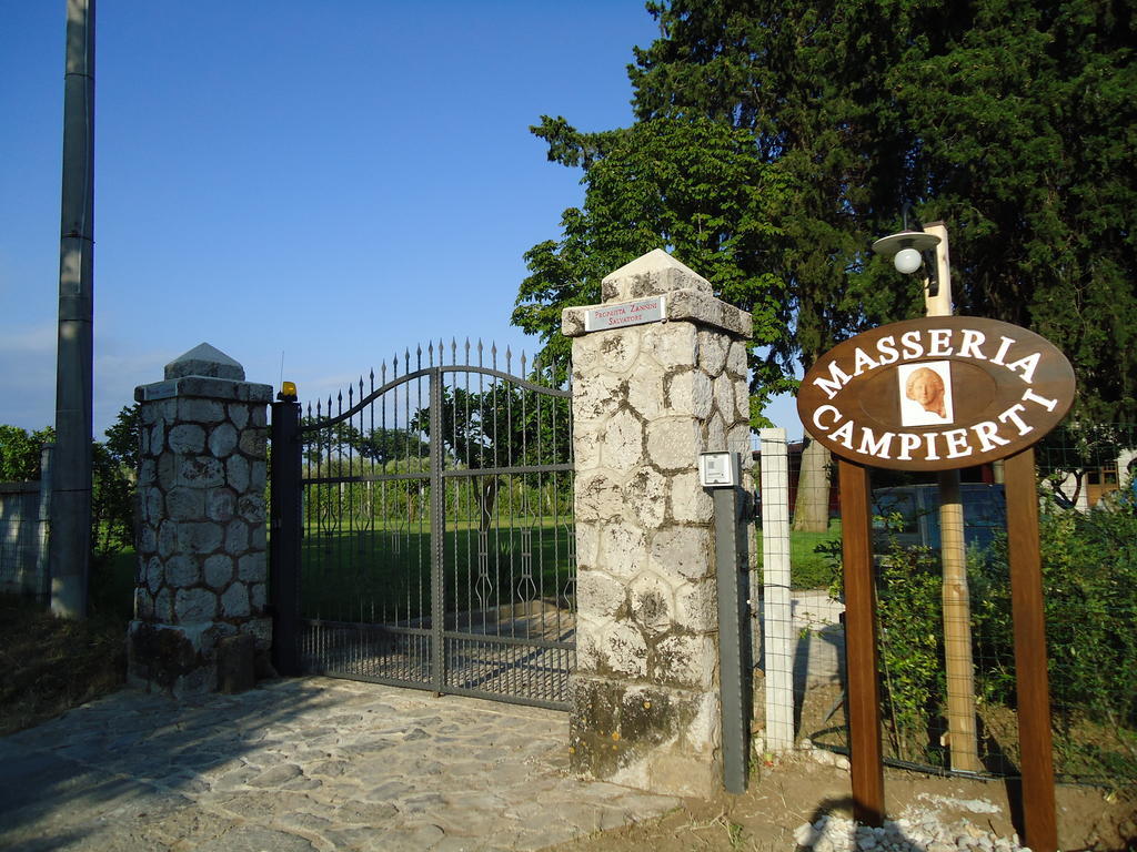 Agrituirsmo Masseria Campierti Falciano del Massico Eksteriør bilde